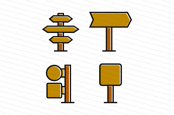 Download Traffic Sign and Street Signage Clip Art - Signage Collection