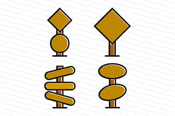 Download Traffic Sign and Street Signage Clip Art - Signage Collection