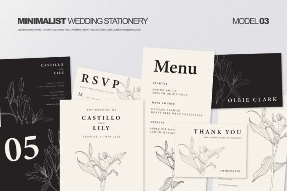 Download Minimalist Wedding Stationery - Wedding stationery Collection
