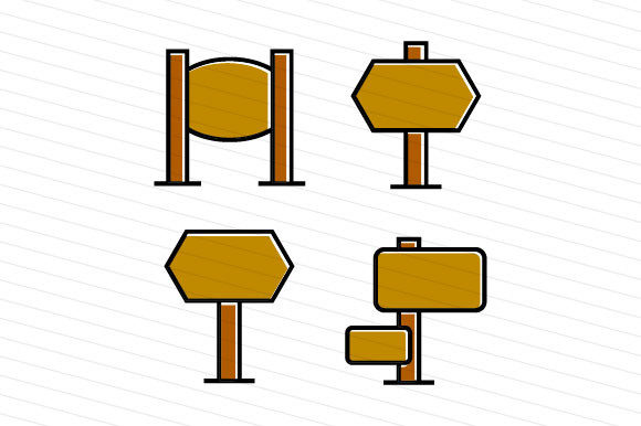 Download Traffic Sign and Street Signage Clip Art - Signage Collection