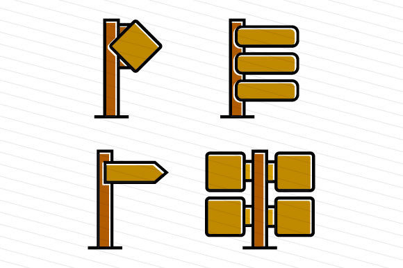 Download Traffic Sign and Street Signage Clip Art - Signage Collection