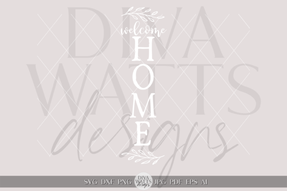 Download Welcome Home Signage Clipart SVG - Signage Collection